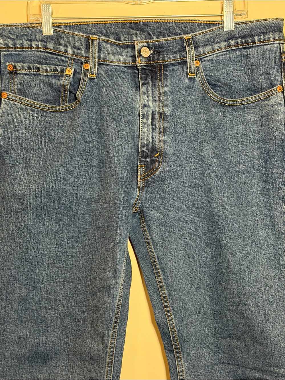 Levi’s 514 Straight Fit Jeans Men’s 36x32 Medium Wash Denim Classic